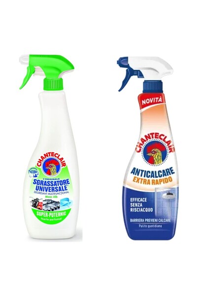 Chanteclair Set 2 Chanteclair: 1x Lemon Degreaser, 1x Rapid Anti-limescale