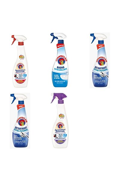 Chanteclair Set 5 Chanteclair: 1x Marseille Degreaser, 1x Shine Anti-limescal...