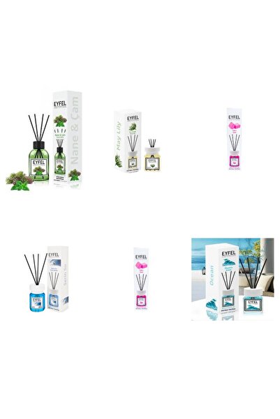 Eyfel Set 6 Eyfel: 1x Pin si menta, 1x Lacramioare, 2x Bubble gum, 1x Cool wa...