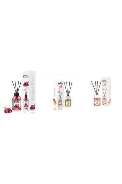Eyfel Set 3 Eyfel: 1x Fructe de padure, 1x Piersica, 1x Acacia