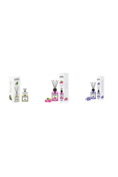 Eyfel Set 3 Eyfel: 1x Lacramioare, 1x Trandafir, 1x Lavanda