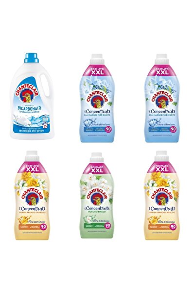 Chanteclair Set 6 Chanteclair: 1x Detergent Bicarbonat, 2x Balsam Marin, 2x B...