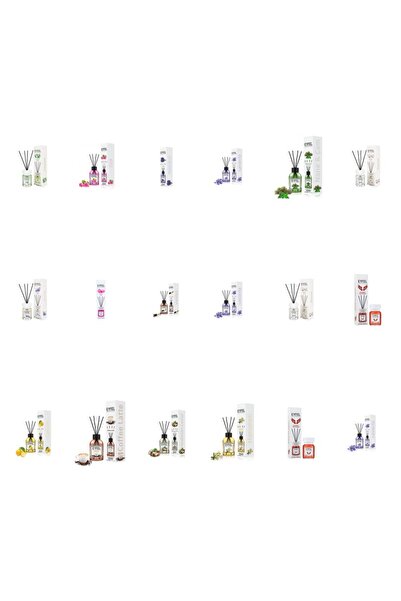 Eyfel Set 18 Eyfel: 1x Iasomie, 1x Trandafir, 1x Zambile, 3x Lavanda, 1x Pin ...