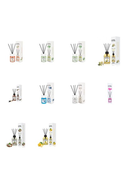 Eyfel Set 10 Eyfel: 1x Acacia, 2x Iasomie, 1x Mana maicii domnului, 1x Vanili...