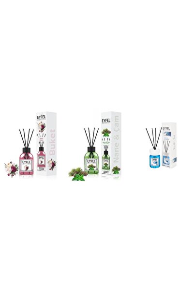 Eyfel Set 3 Eyfel: 1x Bouquet, 1x Pin si menta, 1x Cool water
