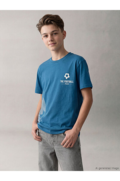 LC Waikiki I Zero Roba Collar Printed Boy's T-Shirt from Freezen Store