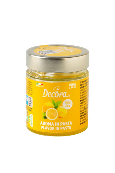 DECORA Συμπυκνωμένα ζυμαρικά με γεύση λεμόνι, 100 γρ.