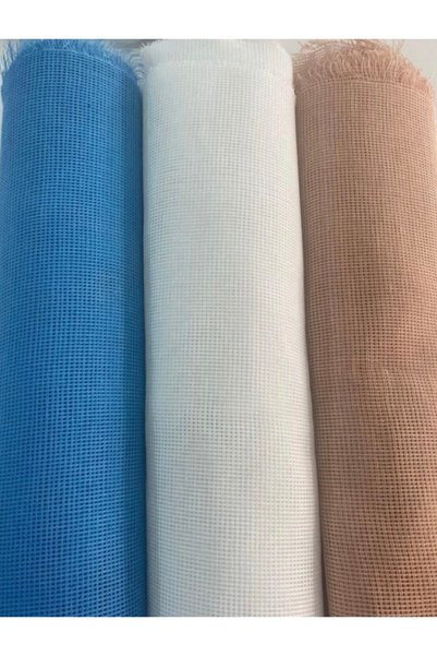 ALOTUHAFİYE SÖKÜLEBİLİR KANAVİÇE 3 renk 1 er metre