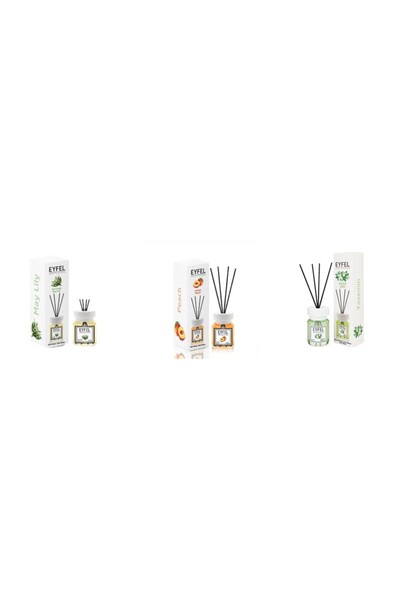 Eyfel Set 3 Eyfel: 1x Lacramioare, 1x Piersica, 1x Iasomie