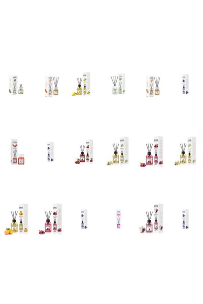 Eyfel Set 18 Eyfel: 1x Lacramioare, 2x Piersica, 1x Ananas, 1x Iasomie, 4x Za...