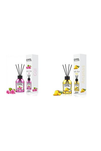 Eyfel Set 2 Eyfel: 1x Trandafir, 1x Ananas