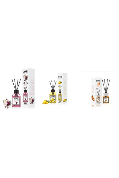 Eyfel Set 3 Eyfel: 1x Bouquet, 1x Ananas, 1x Piersica
