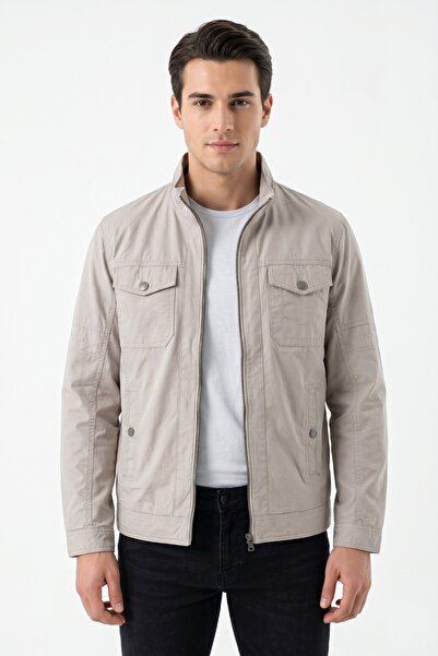 DYNAMO Men's Seasonal Canvas Sports Coat 8007 Bgl-St05336