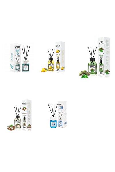 Eyfel Set 5 Eyfel: 1x Angel, 1x Ananas, 1x Pin si menta, 1x Nuca de cocos, 1x...