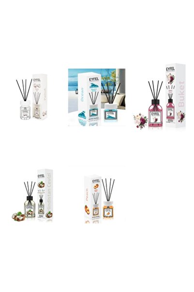 Eyfel Set 5 Eyfel: 1x Bumbac, 1x Ocean, 1x Bouquet, 1x Nuca de cocos, 1x Pier...