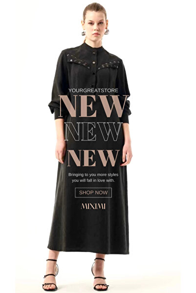 Nuss فستان بتفاصيل مرصعة