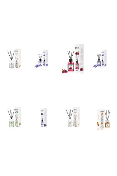 Eyfel Set 8 Eyfel: 2x Bumbac, 2x Lavanda, 1x Fructe de padure, 1x Iasomie, 1x...