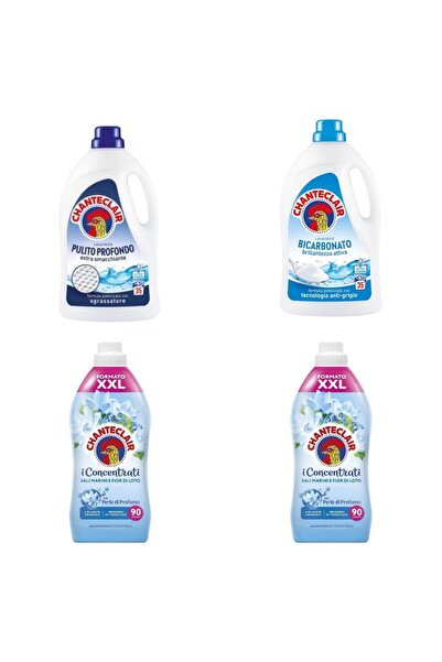 Chanteclair Set 4 Chanteclair: 1x Detergent Profunzime, 1x Detergent Bicarbon...