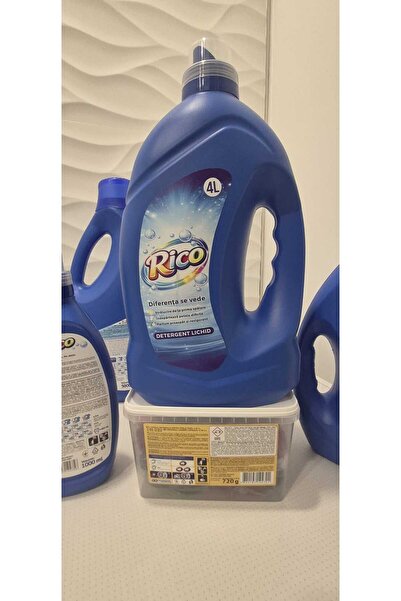 Rico Detergent Premium 4L RICO Υπερ-ισχυρό Υγρό (Υγρό Απορρυπαντικό)