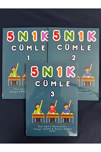 Memento Mori 5N1K Dil Gelişim Destekli Okuma Anlama Yazma Cümle seti- 3 Kitap...