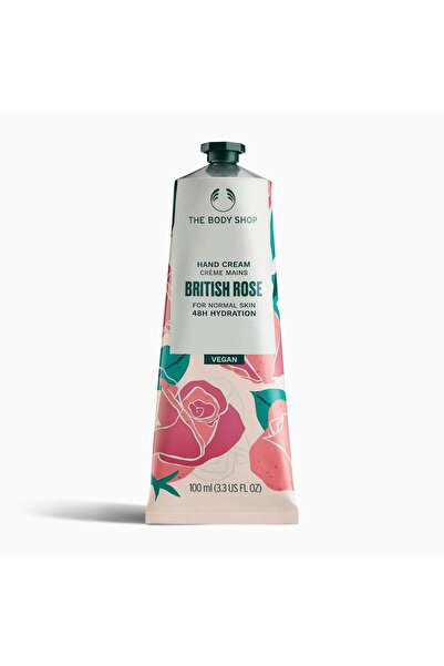 THE BODY SHOP ;British Rose Hand Cream 100ml Long Lasting Moisturizing