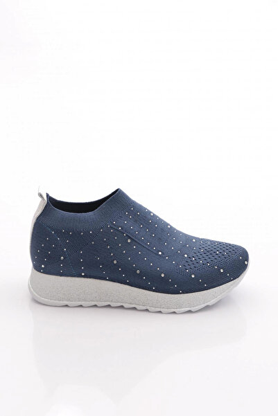 DGN 717 Women's Stone Embroidery Comfort Sneaker Shoes