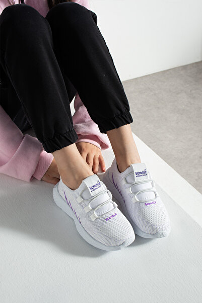 Işıklı Unisex Çoçuk Spor Ayakakbı Lastik Bağcıklı Hafif Taban Sneaker 511-1
