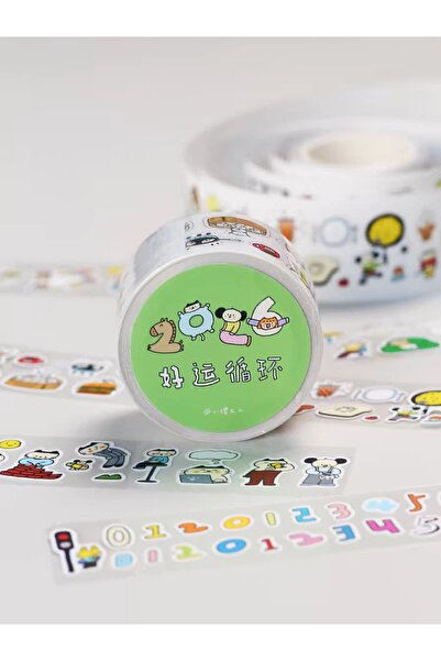 İthal L18-100cm τυχερή αυτοκόλλητη ταινία