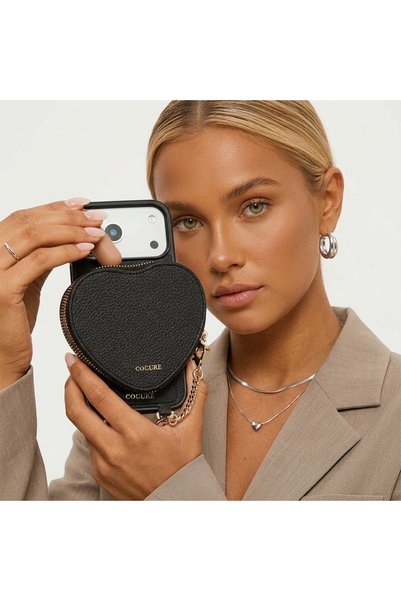 Cogure Combinable - Heart Shaped Mini Magsafe Bag - Wallet - by Bero Lina