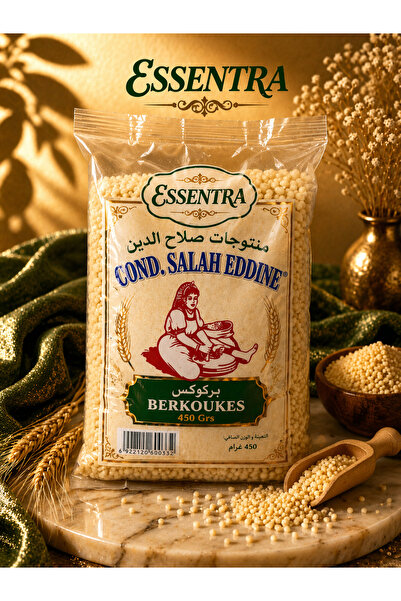 Essentra Home Cond. Salah Eddine Berkukes Couscous 450g/Kuskus İri Taneli/MAK...
