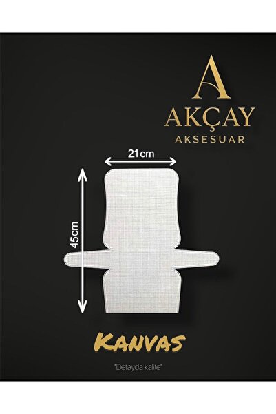 Akçay Aksesuar Orto Size 45 cm Canvas Bag
