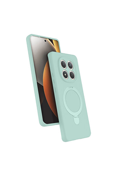TechTrove Redmi Note 15 4G-5G İçin Uyumlu Soft Magsafe Halka Stand İçi Kadife...
