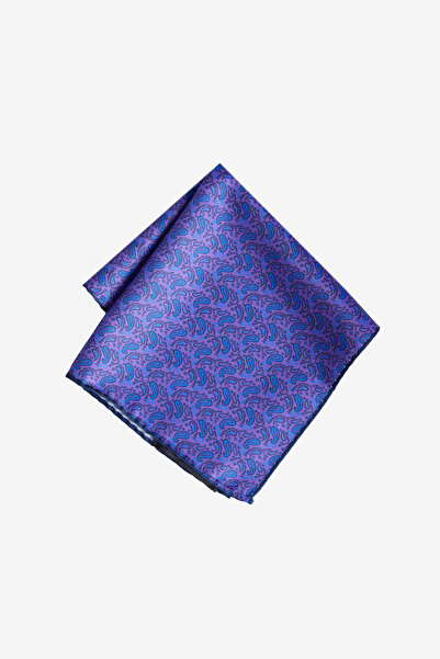 ALTINYILDIZ CLASSICS Ανδρικό μαντήλι με μωβ-μαύρο σχέδιο