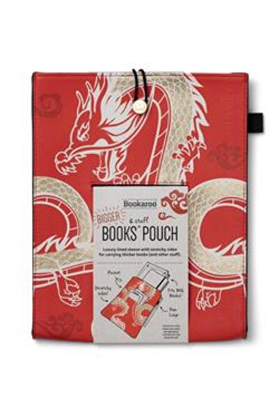 İF Bookaroo Books & Stuff Pouch Kitap&Defter Kılıfı Warrior Dragon