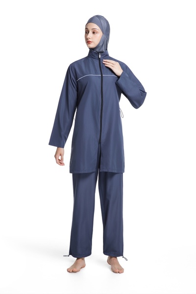 Sthxyfaith Women Muslim Swimsuits Full Coverage Modest Swimwear Islamic Burki...