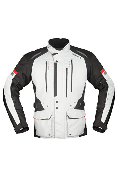 Modeka Striker Ii Waterproof Jacket Black Gray