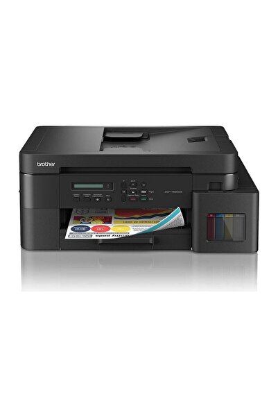 Brother Dcp-T830Dw Yazıcı-Tarayıcı-Fotokopi Wi-Fi Renkli Mürekkepli Tanklı Ya...