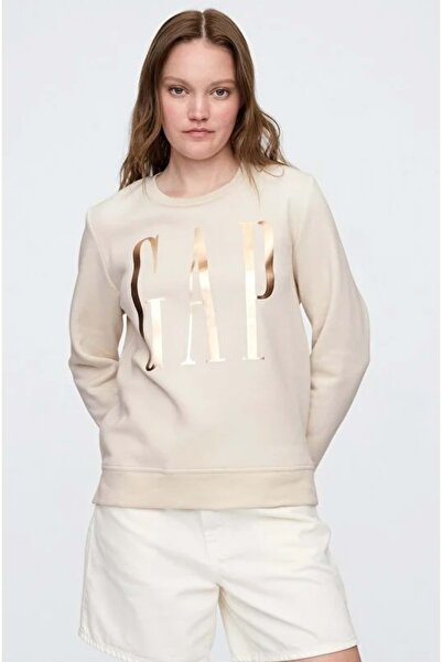 GAP Φούτερ με λογότυπο Doorbuster 800444 Φούτερ με λαιμόκοψη ποδηλάτου από φλ...