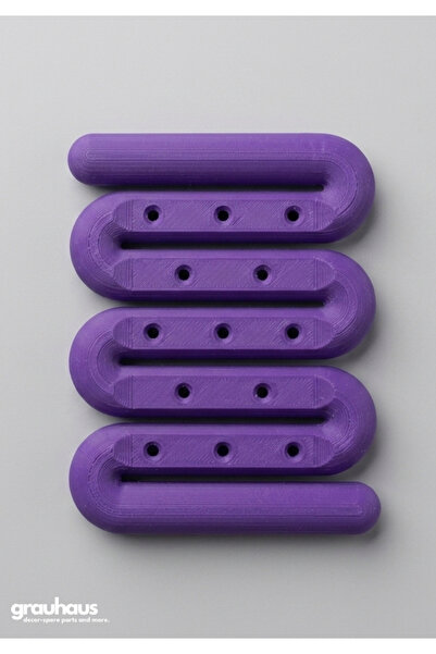 GRAUHAUS Θήκη σαπουνιού ζιγκ-ζαγκ με τρύπες, διάτρητη θήκη σαπουνιού μπάνιου