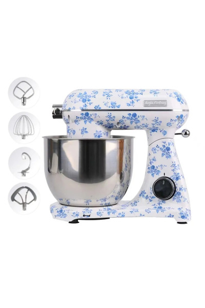 Anyta Cooking Κουζινομηχανή με ανοξείδωτο μπολ 6,5 λίτρων, 1800W, 4 αξεσουάρ ...