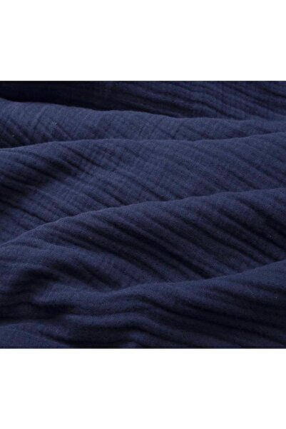 feminen Ύφασμα Μουσελίνας σε Σκούρο Μπλε