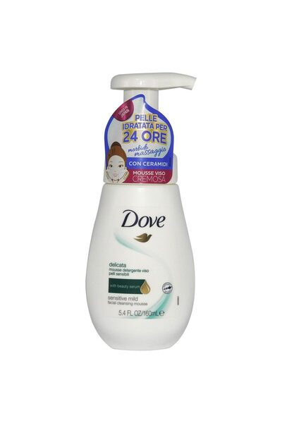Crocodileskids Spumă de curățare facială, DOVE, Delicată, 160 ml