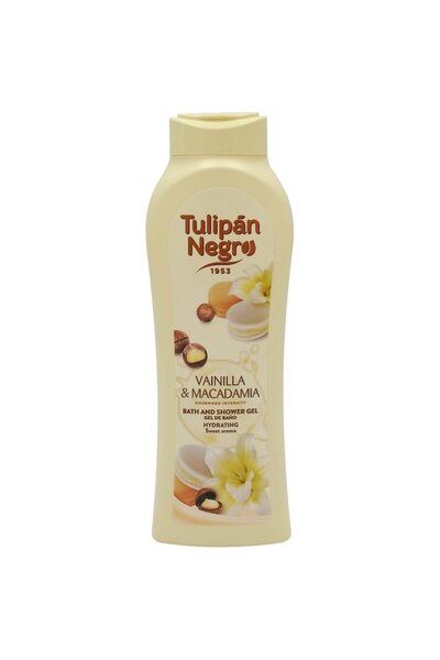 Vader Gel de Dus, TULIPAN, Negro Vanilla Macadamia, 650 ml,