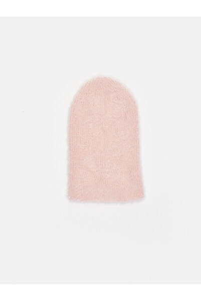 LC Waikiki Căciulă de damă pufoasă, texturată, tricotată