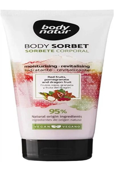 Body Natur Revitalising Body Moisturiser Light Sorbet Texture Red Fruits, Pom...