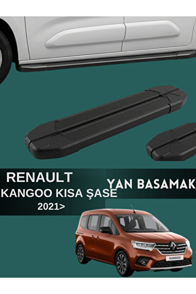 Yerli RENAULT KANGOO 2021 VE ÜZERİ KISA ŞASE ARAÇ UYUMLU YAN BASAMAK