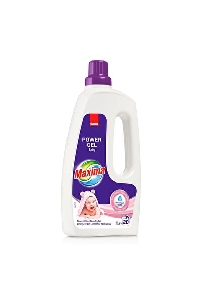 Sano Detergent Gel, SANO, Maxima Concentrat Sensitive Baby, 1 L, 20 Spalari
