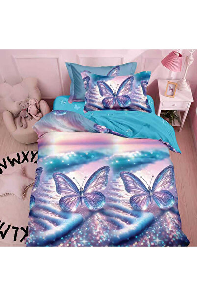 OEM Duvet Cover Set for 1 person bed, 4 pieces, Finet, JHN, AURA-0787