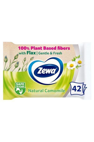 Zewa Hartie Igienica Umeda, ZEWA, Camomile, Set 42 Bucati