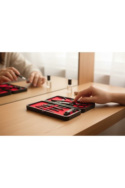 BAROTTİ Manicure Pedicure Set 12 Pieces